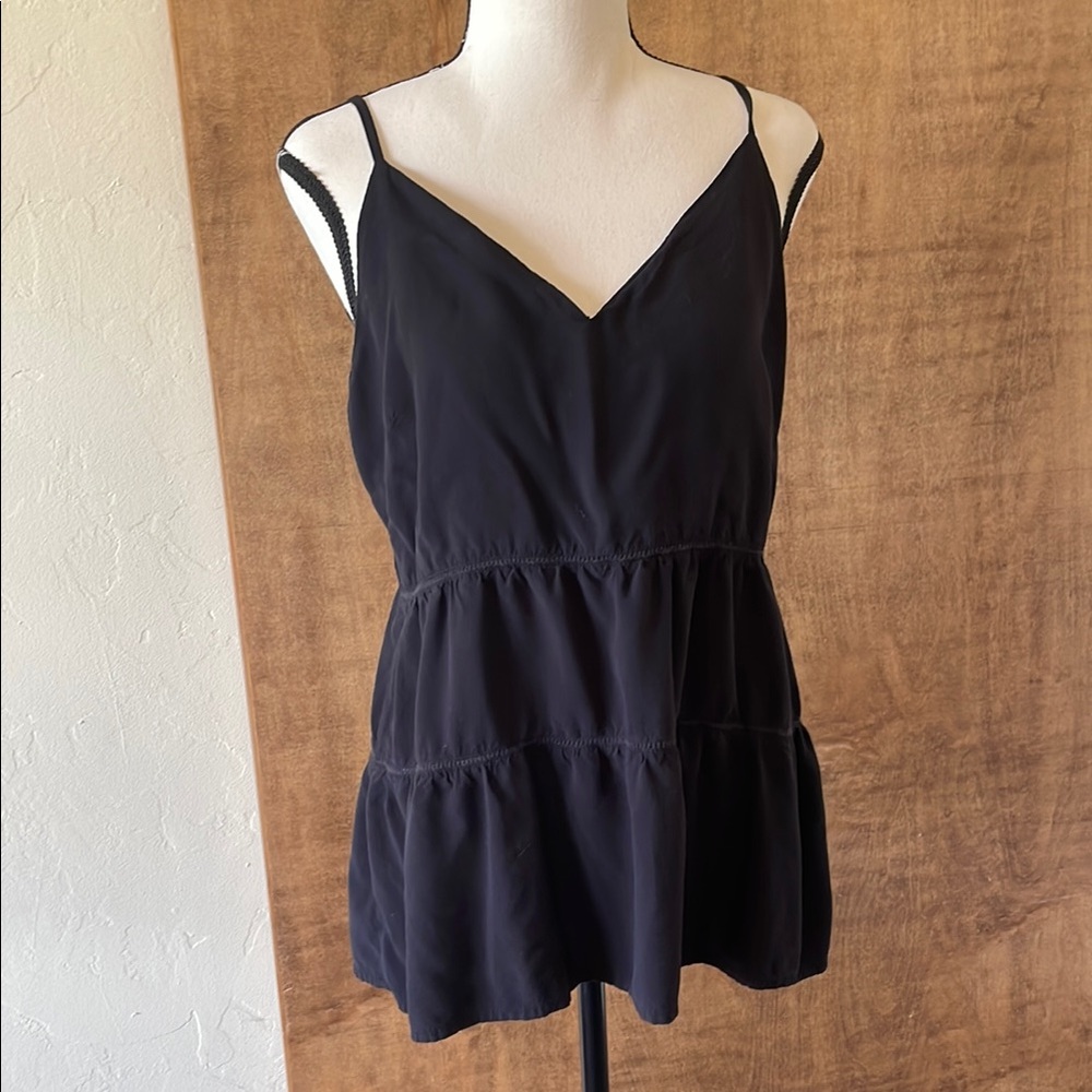 Old Navy Black Sleeveless Blouse